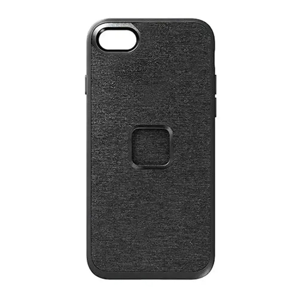 Peak Design Everyday Fabric Case for iPhone SE - Charcoal – Everyday Case iPhone SE charcoal rear product view
