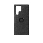 Peak Design Everyday Fabric Case for Samsung Galaxy S22 Ultra Charcoal – rear product view