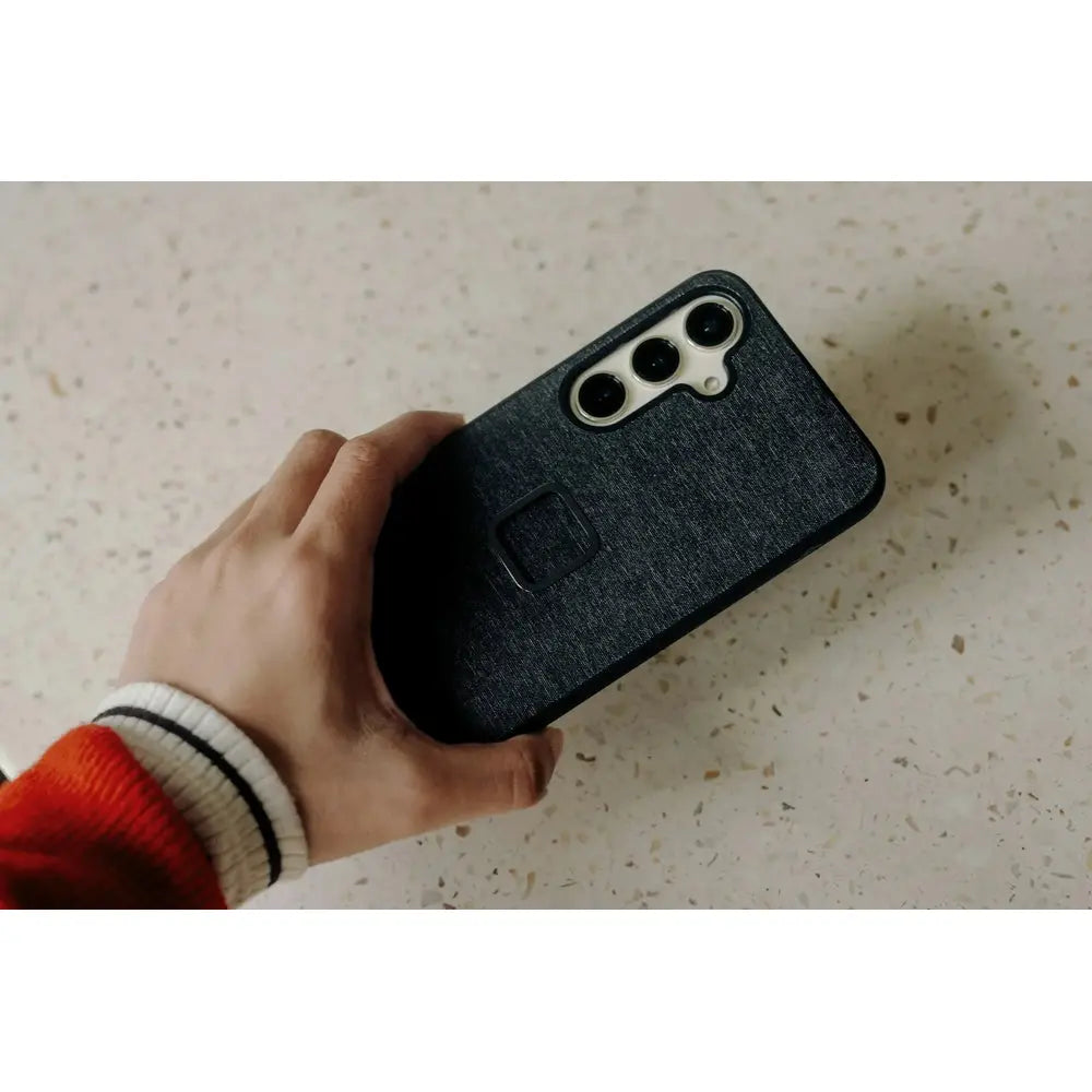 Peak Design Everyday Fabric Case for Samsung Galaxy S25 - Charcoal – Everyday Case Samsung Galaxy S25 series charcoal…