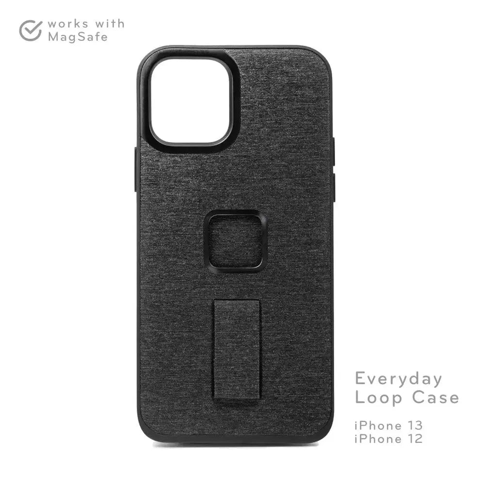 Peak Design Everyday Loop Case for iPhone 13 - Charcoal – Everyday Loop Case iPhone 13 charcoal hero view