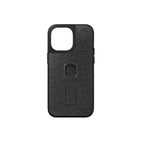 Peak Design Everyday Loop Case for iPhone 14 Pro Max Charcoal – rear product view with finger loop