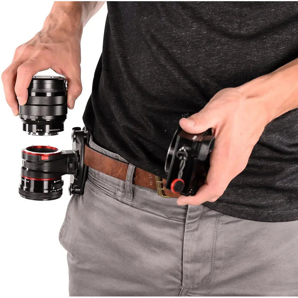 Peak Design Lens Kit Adapter for Nikon F Mount – Lens Kit Nikon F Mount in use