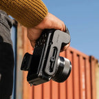 Peak Design Micro Clutch Hand Strap with L-Plate for Mirrorless Cameras - Black – Micro Clutch L-Plate installed on…