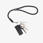 Peak Design Mobile Cuff Wrist Strap Black attached to keys