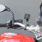 Peak Design Mobile Motorcycle Bar Mount - Black – Motorcycle Bar Mount installed