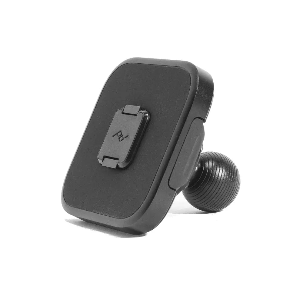Peak Design Mobile Motorcycle Mount 20mm Locking Ball Adapter Black – front product view