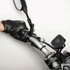 Peak Design Mobile Motorcycle Wireless Charging Bar Mount v2 - Black – Motorcycle Wireless Charging Bar Mount installed