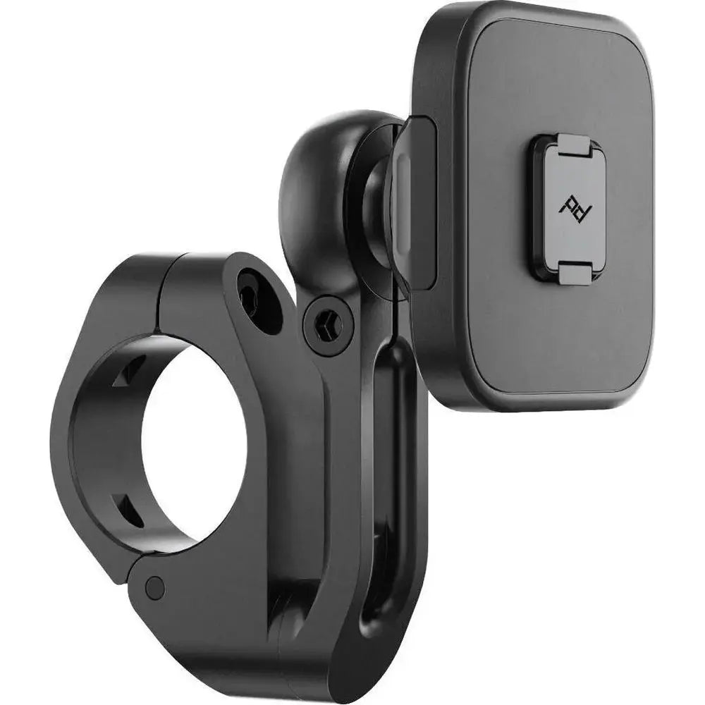Peak Design Mobile Motorcycle Wireless Charging Bar Mount v2 - Black – Motorcycle Bar Mount V2 chassis detail