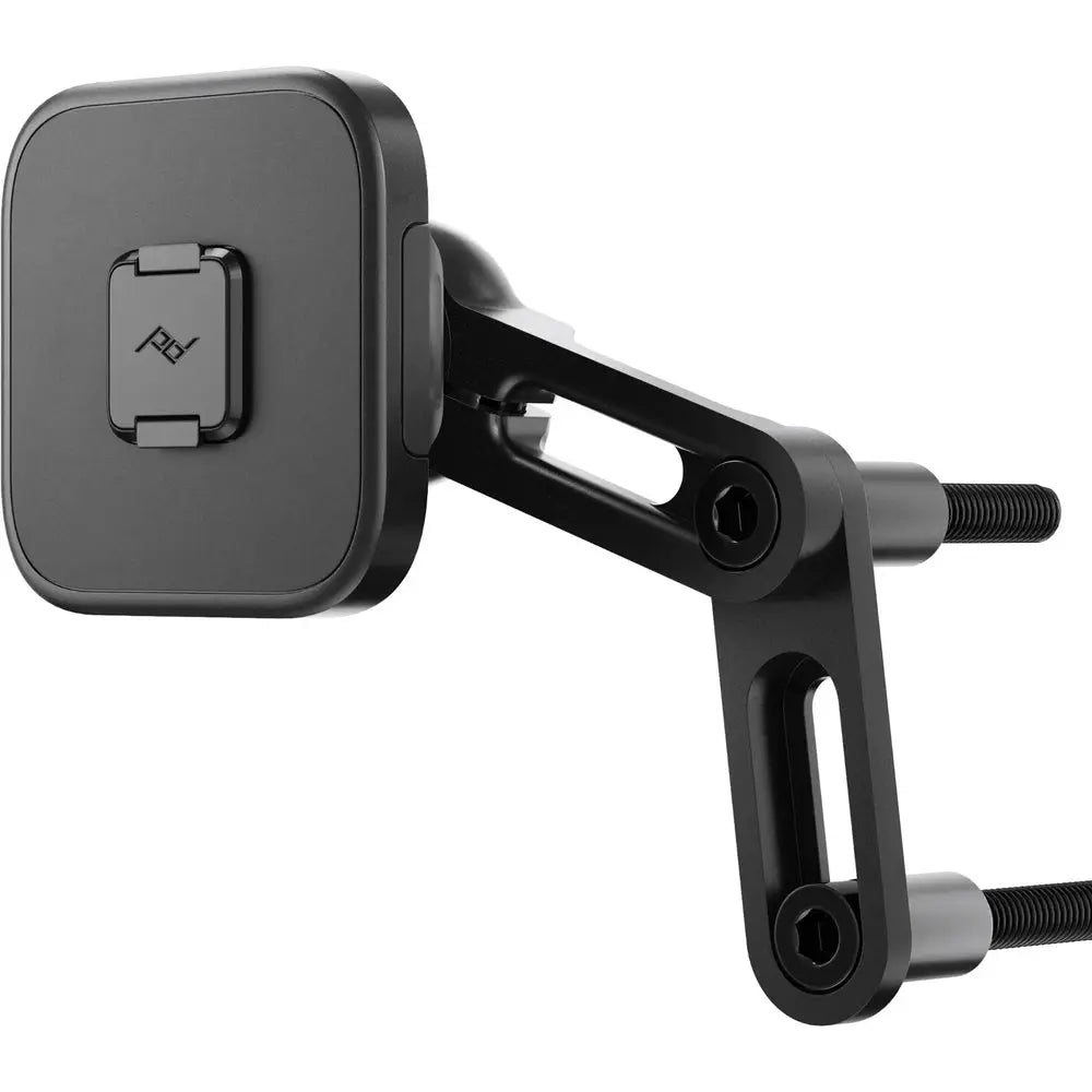 Peak Design Mobile Motorcycle Wireless Charging Brake/Clutch Mount - Black – Motorcycle Brake Clutch Mount black product view