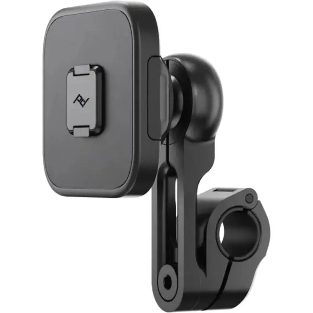 Peak Design Mobile Motorcycle Wireless Charging Mirror Mount - Black – Motorcycle Mirror Mount black product view