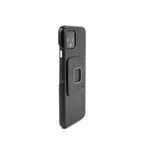 Peak Design Mobile Universal Phone Adapter SlimLink - Charcoal – Mobile Universal Adapter installed on a phone case side view