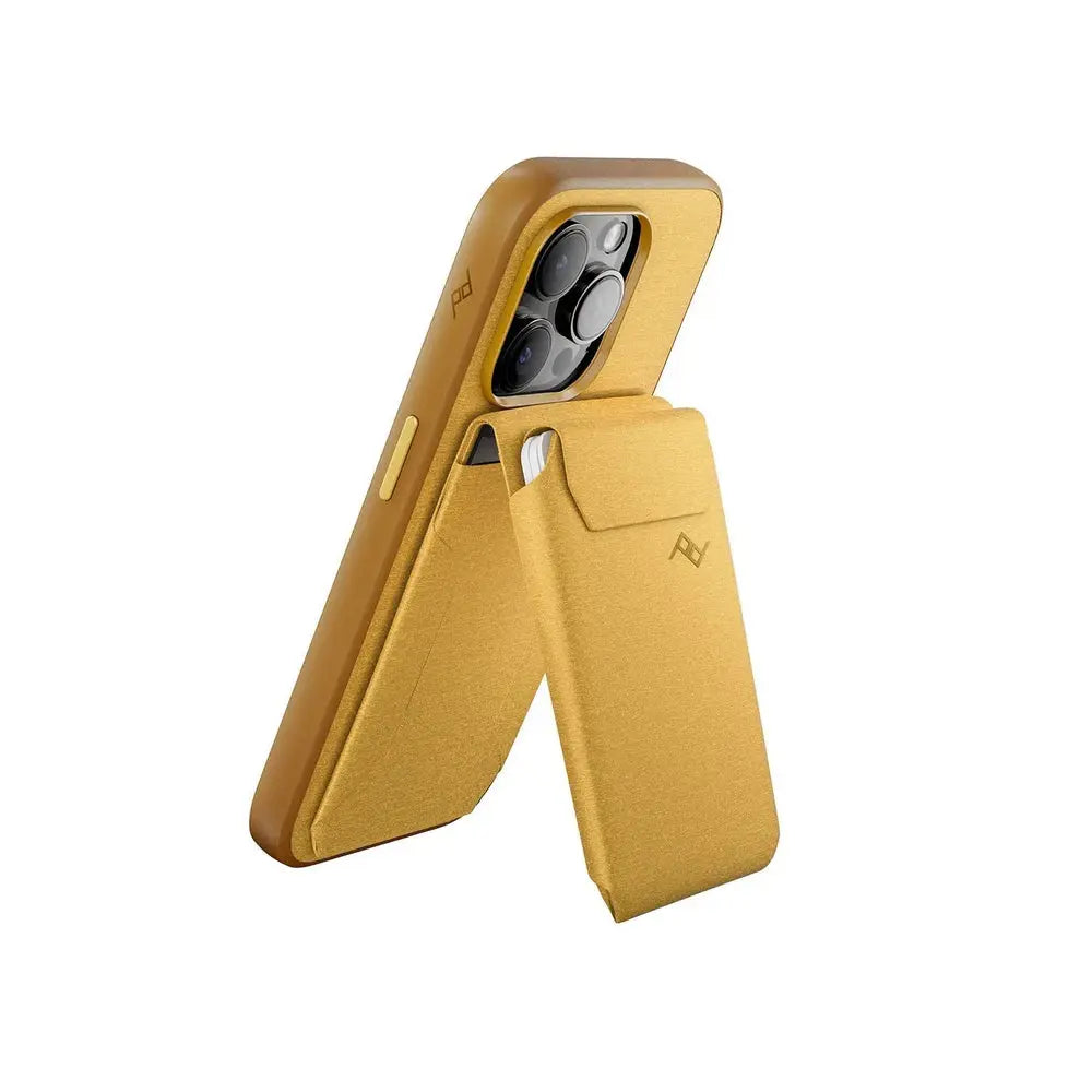 Peak Design Mobile Wallet Slim Magnetic Cardholder – Mobile wallet family attached to smartphone
