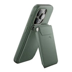 Peak Design Mobile Wallet Stand v2 SlimLink Magnetic Cardholder - Sage – Mobile Wallet Stand Sage product view on white…