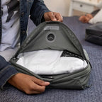 Peak Design Packing Cube Large Compression Organizer – Packing Cube compression organizer open in use