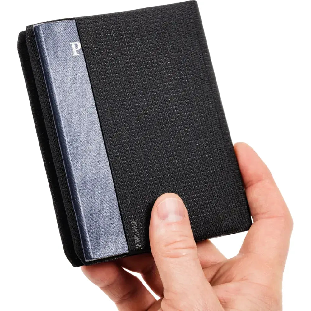 Peak Design Passport Wallet Travel Document Organizer – Passport Wallet Black exterior product view
