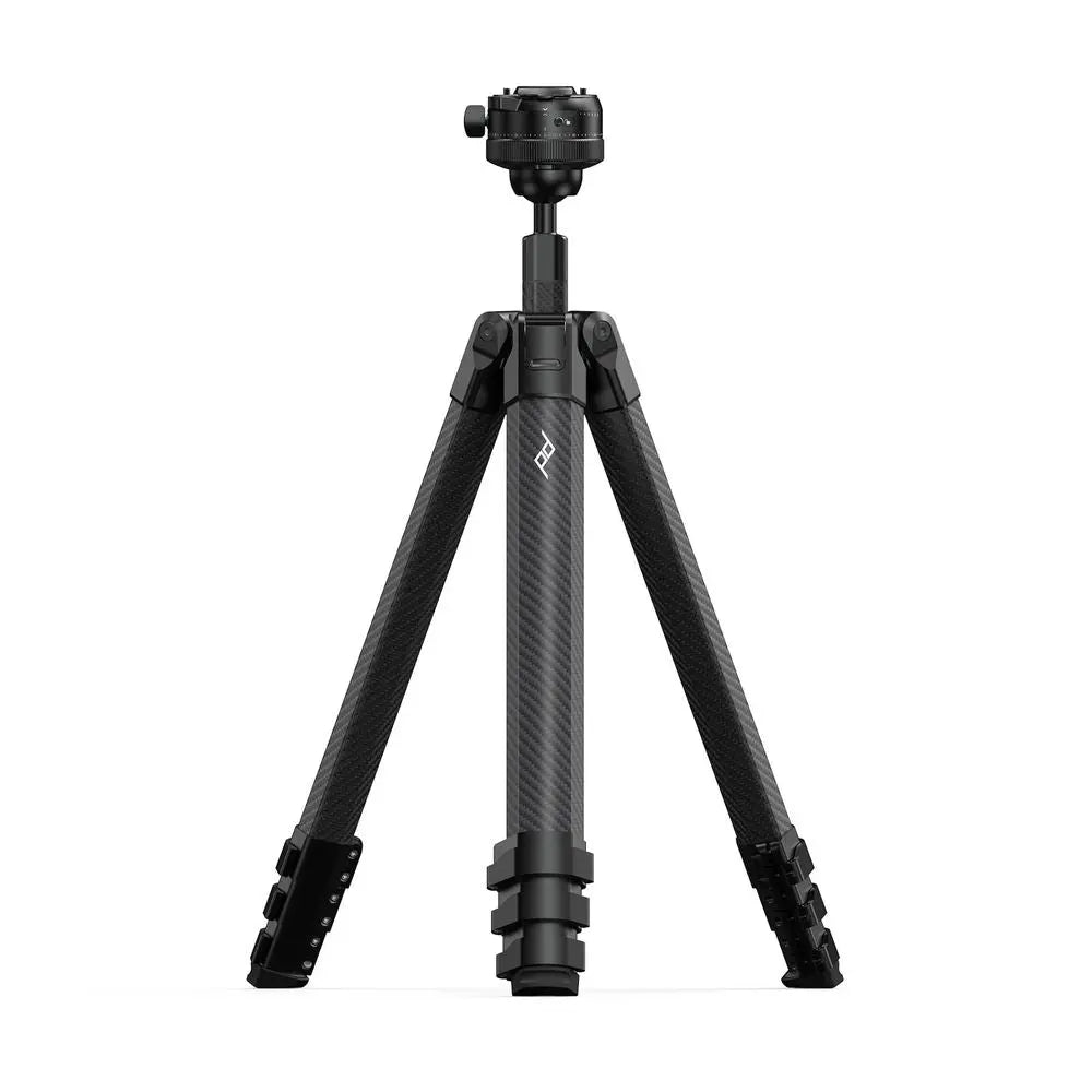 Peak Design Pro Lite Tripod Lightweight Professional - Black – Pro Lite Tripod deployed front product view