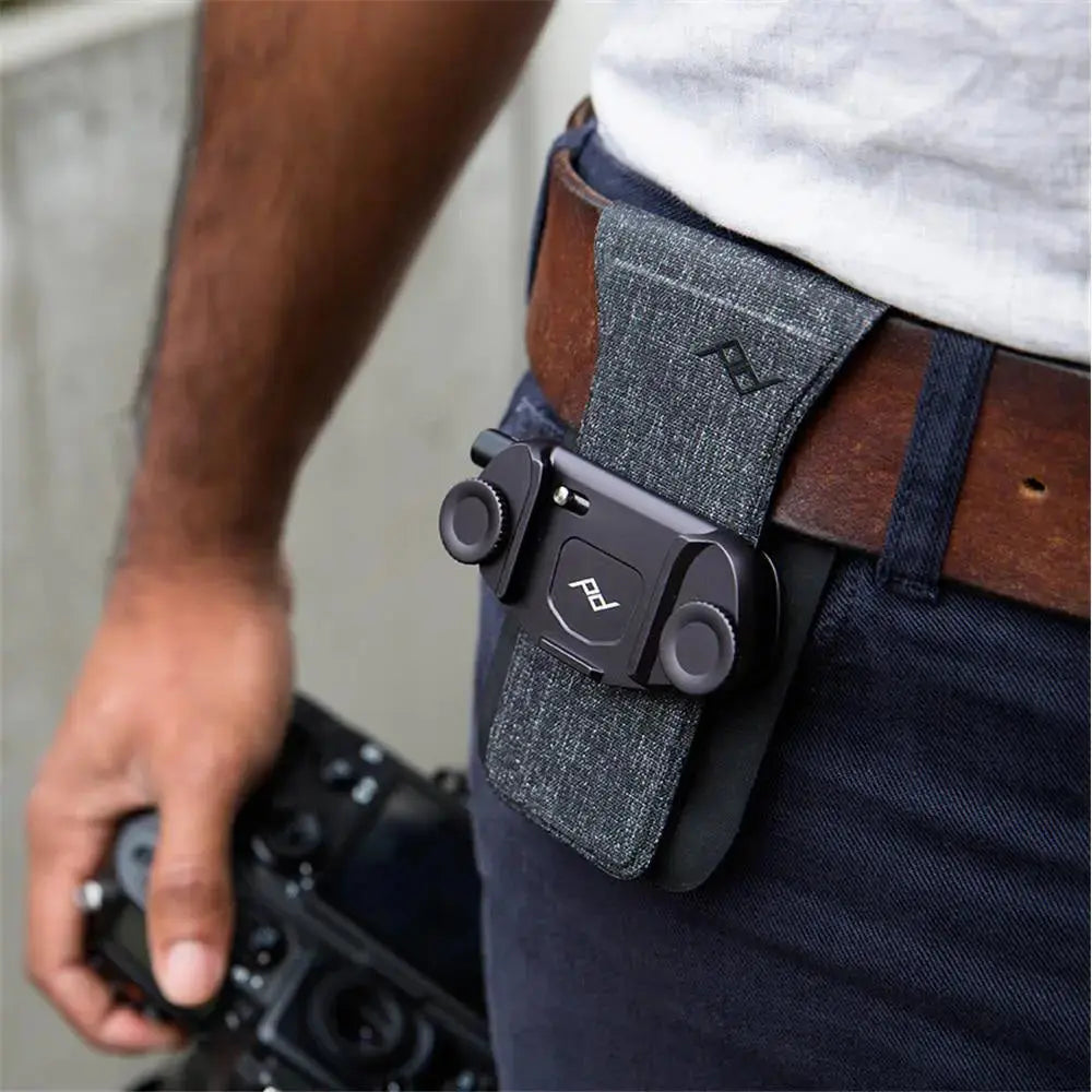 Peak Design PROpad v2 Belt and Strap Stabilizer Pad for Capture Clip – PROpad v2 with Capture Clip on belt