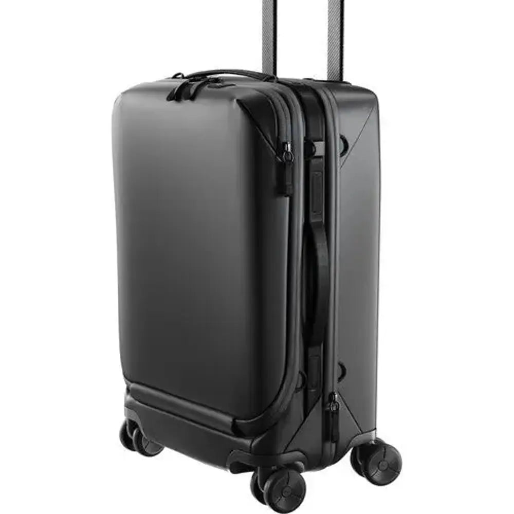 Peak Design Roller Pro Carry-On Rolling Luggage Suitcase – Roller Pro Carry-On Black upright product view