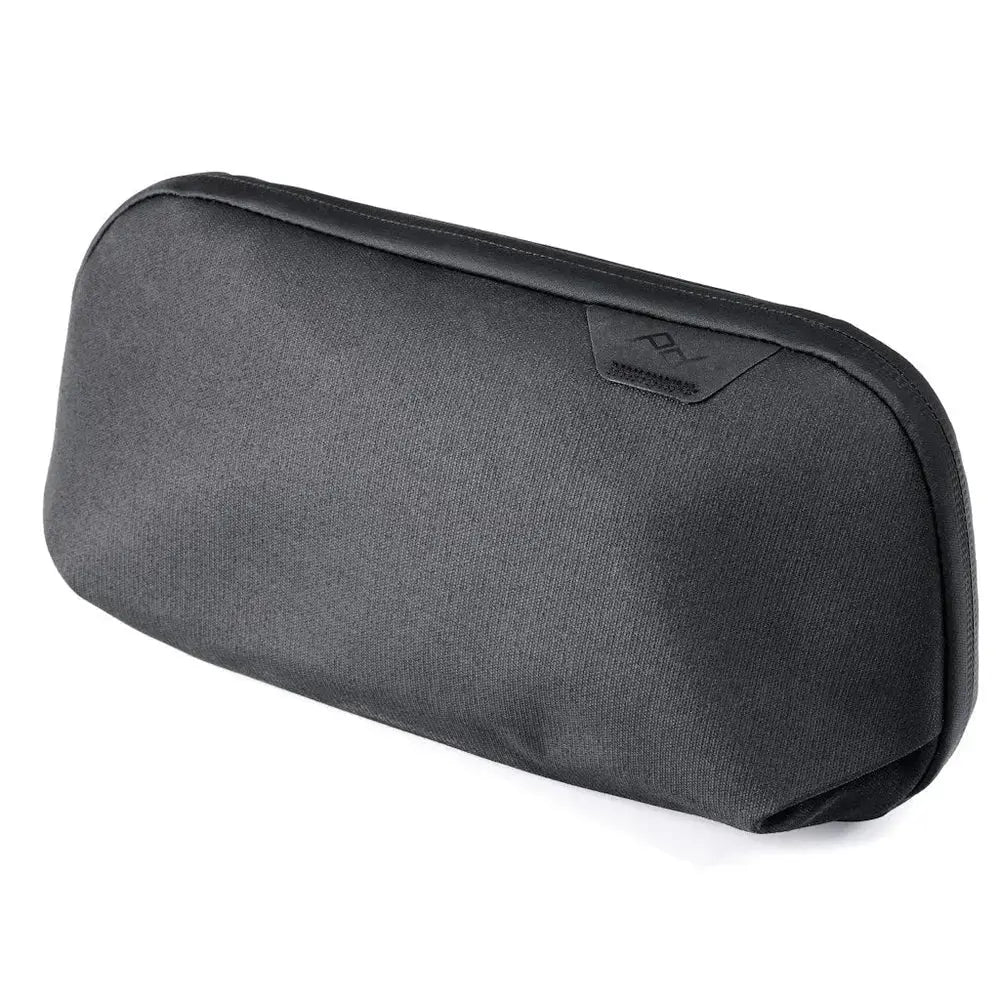 Peak Design Tech Pouch Small Cable & Accessory Organizer – Small Tech Pouch Black open organizer view