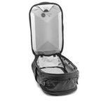 Peak Design Travel Backpack 45L Carry-On Bag – Travel Backpack 45L Black open interior view