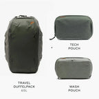 Peak Design Travel Duffelpack 65L Backpack Duffel – Travel Duffelpack 65L Sage bundle product view