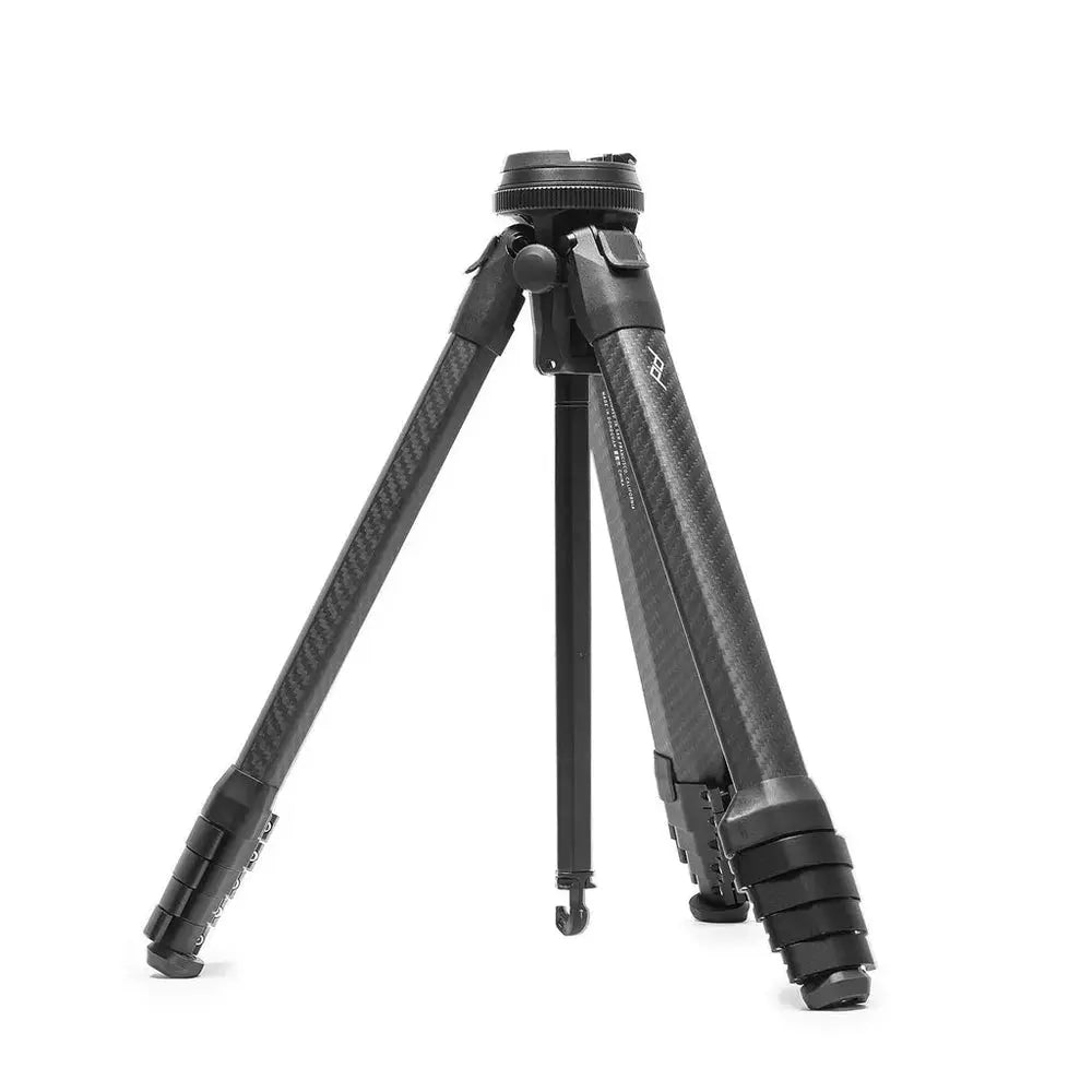 Peak Design Travel Tripod 5-Section Carbon Fiber - Black – Travel Tripod Carbon Fiber deployed product view