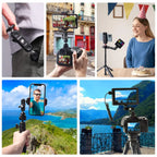 R098 Cold Shoe Monitor Mount with Dual Ball Head Ulanzi