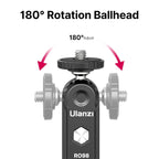 R098 Cold Shoe Monitor Mount with Dual Ball Head Ulanzi