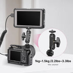 R098 Cold Shoe Monitor Mount with Dual Ball Head Ulanzi