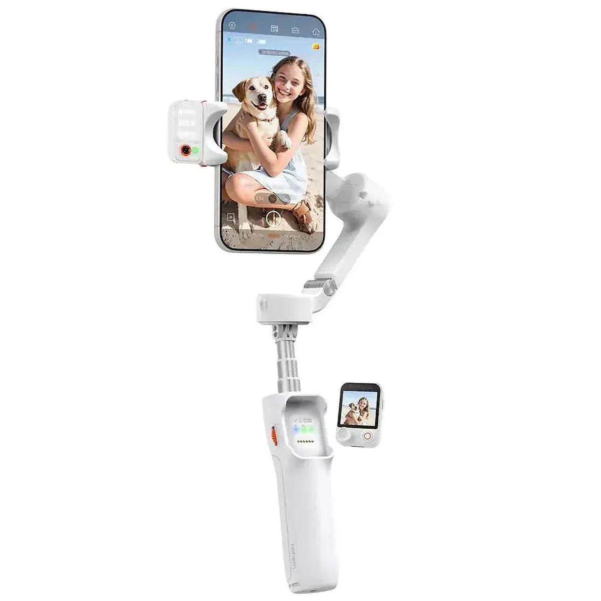 Hohem iSteady V3 Ultra AI Gimbal for Smartphones Hohem White