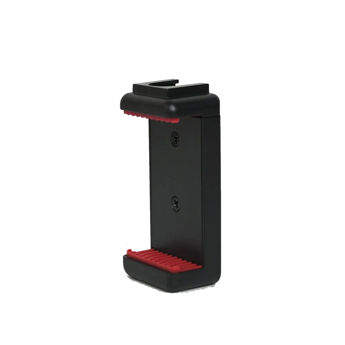 Ulanzi ST-07 universal smartphone vlogging clip tripod mount with cold shoe and 1/4 inch screw, model-matched studio photograph