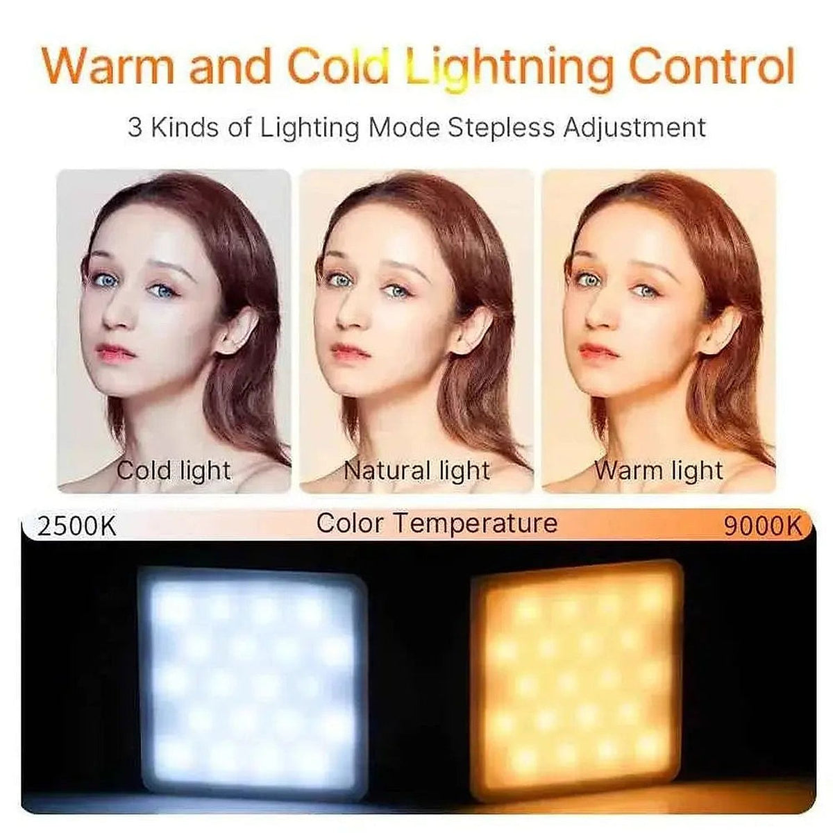Ulanzi VL49 Pro RGB LED Video Light Portable Mini Camera Light — photo and video lighting equipment product photo