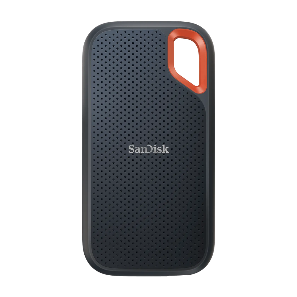 SanDisk Extreme 2TB Portable SSD - front view
