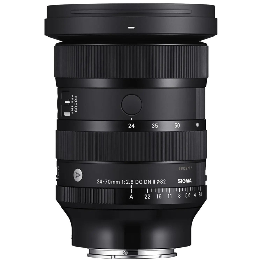 Sigma 24-70mm f/2.8 DG DN II Art Sony E - front view