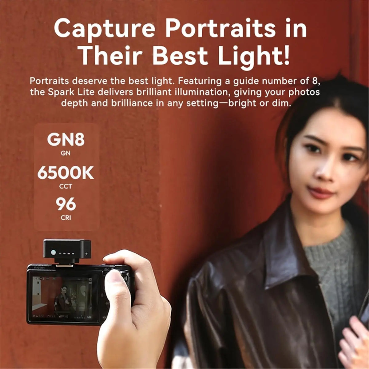 Ulanzi SL02 Mini Flash Speedlite with LED Video Light Ulanzi