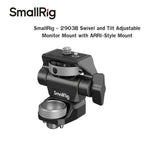 SmallRig 2903B swivel and tilt adjustable monitor mount front view