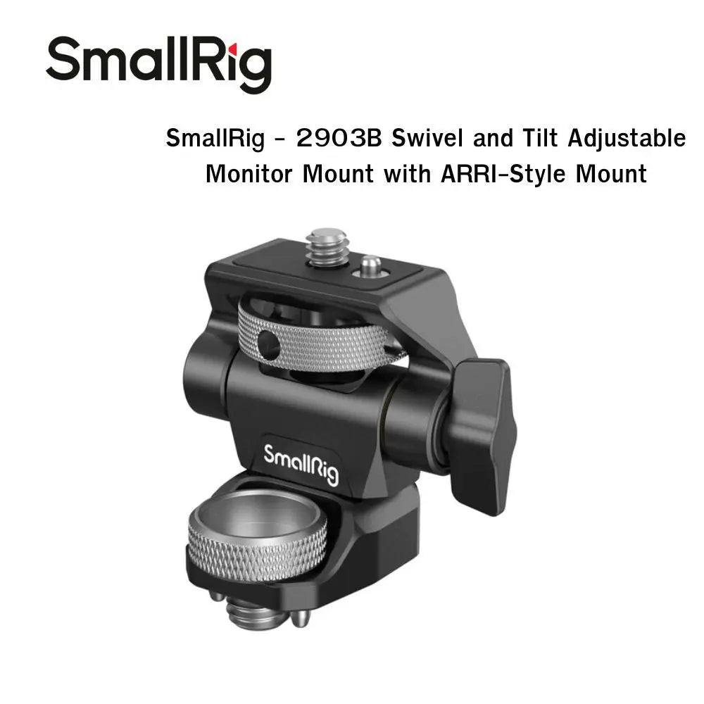 SmallRig 2903B swivel and tilt adjustable monitor mount front view