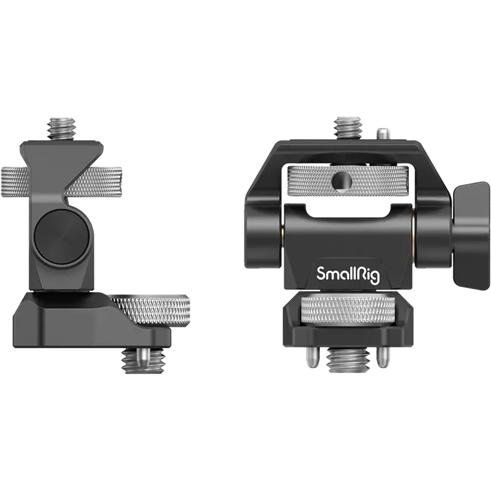 SmallRig 2903B swivel and tilt monitor mount side and front views