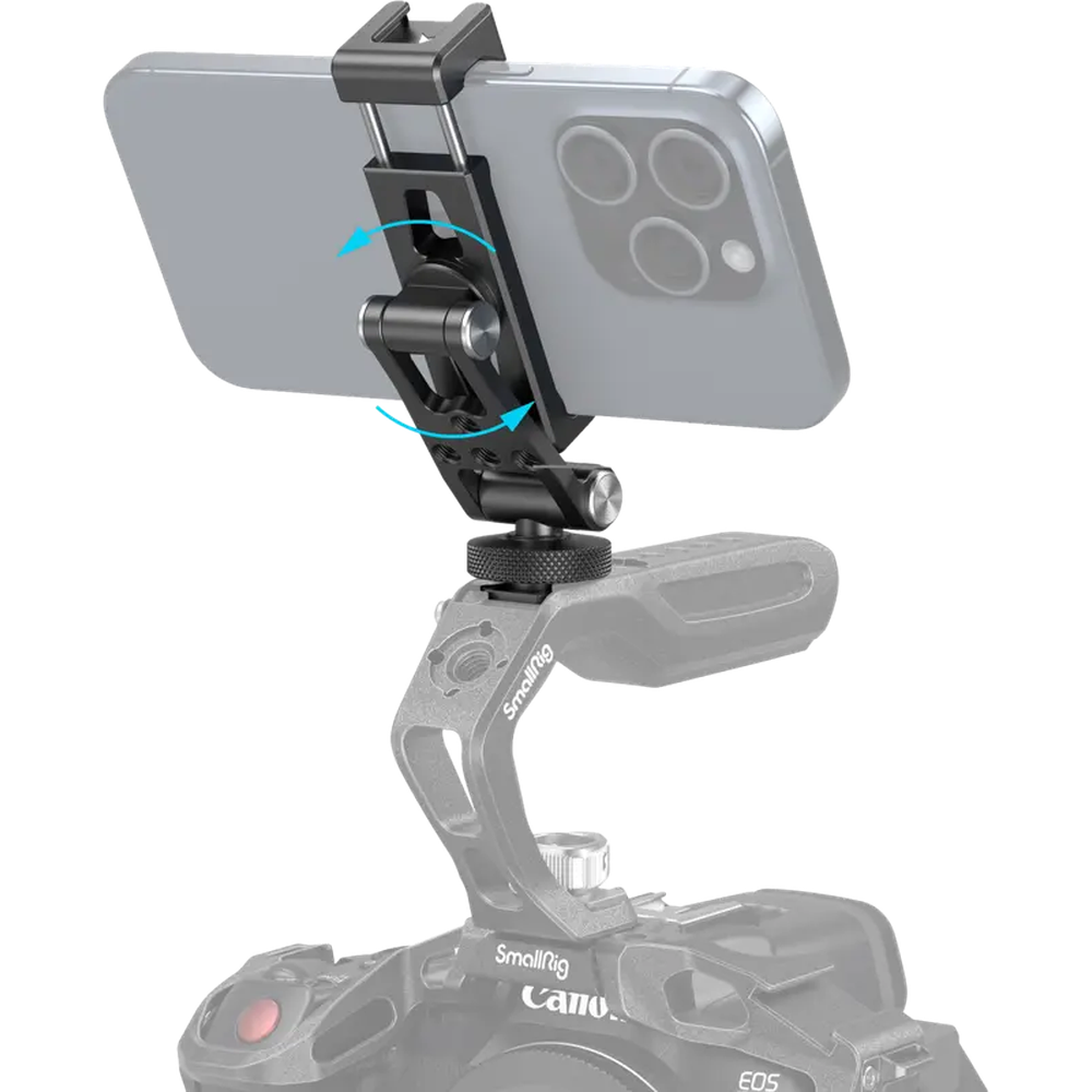 SmallRig 4382 metal phone holder with cold shoe - view 4