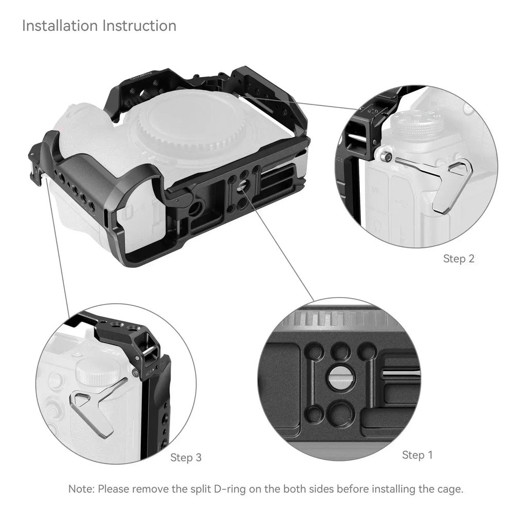SmallRig 4519 full camera cage for Nikon Z6 III, product view 3