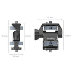 SmallRig 4886 adjustable monitor mount anti-twist design detail