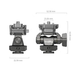 SmallRig 4888 HawkLock H21 monitor mount, alternate view showing swivel and tilt joints