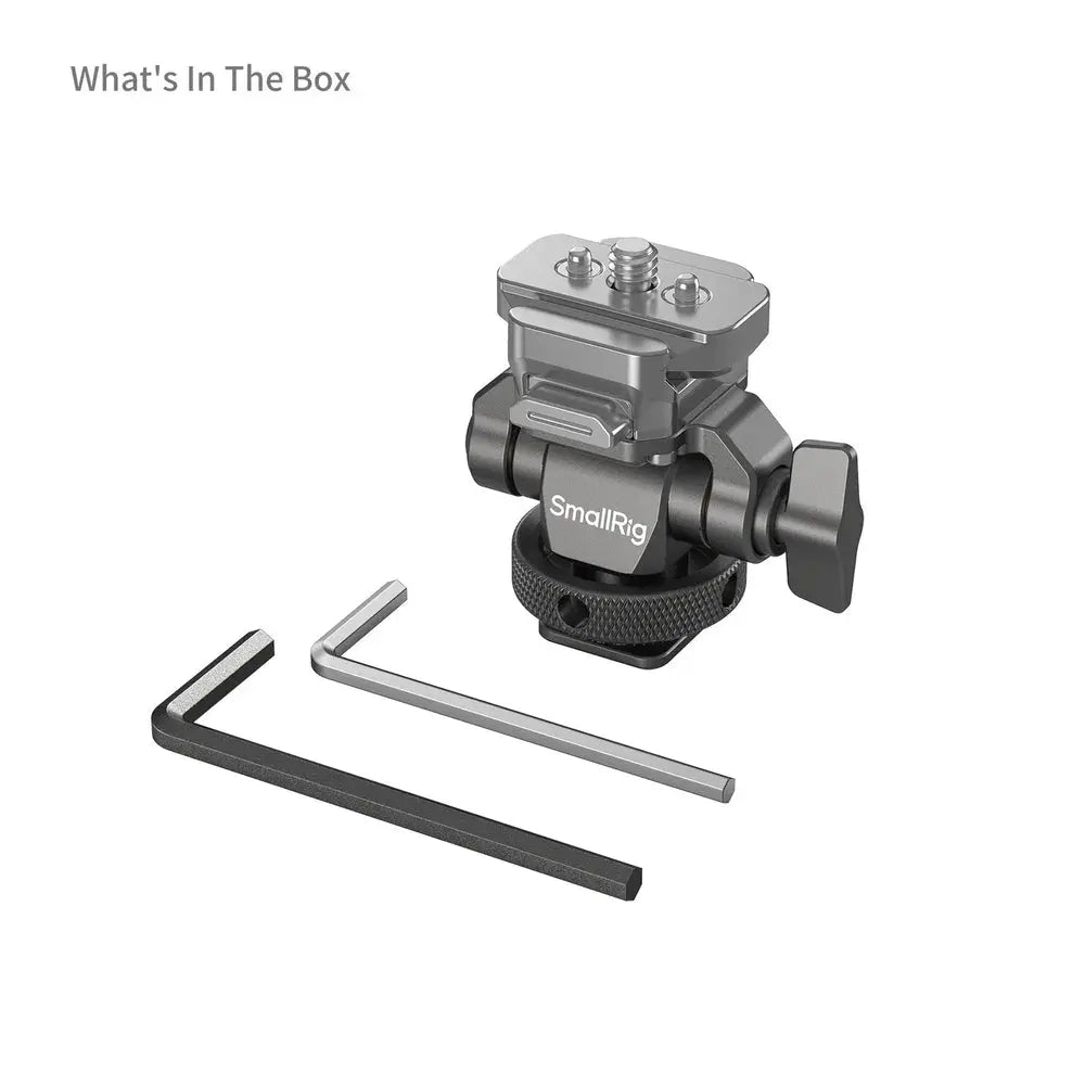 SmallRig 4888 HawkLock H21 monitor mount, quick-release and anti-twist mount detail