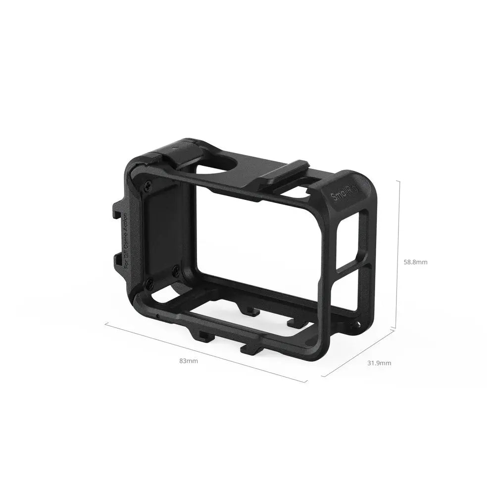 SmallRig 5135 DJI Osmo Action protective camera cage, alternate angle