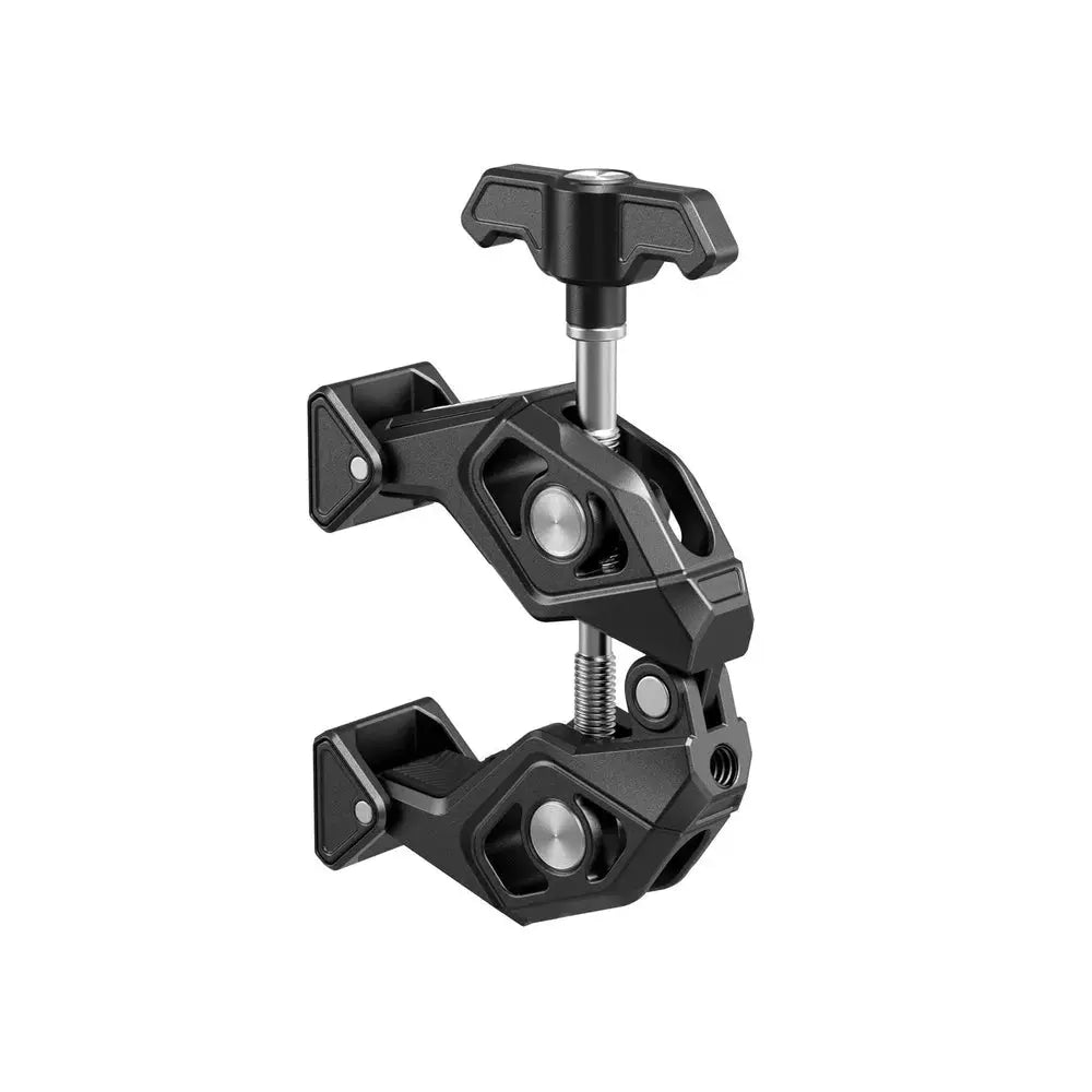 SmallRig 5319 crab-shaped super clamp, front view showing swivel tip and mounting holes