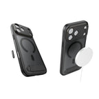 SmallRig 5551 black iPhone 17 Pro Max FilMov photography case showing magnetic accessory support and kickstand