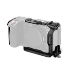 SmallRig 5656 camera cage installed on Canon EOS C50, high-resolution front perspective