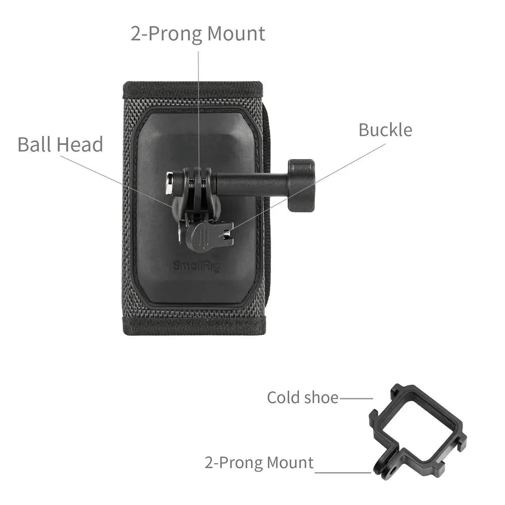 SmallRig 6051 DJI Osmo Pocket backpack strap mount, third genuine manufacturer gallery detail