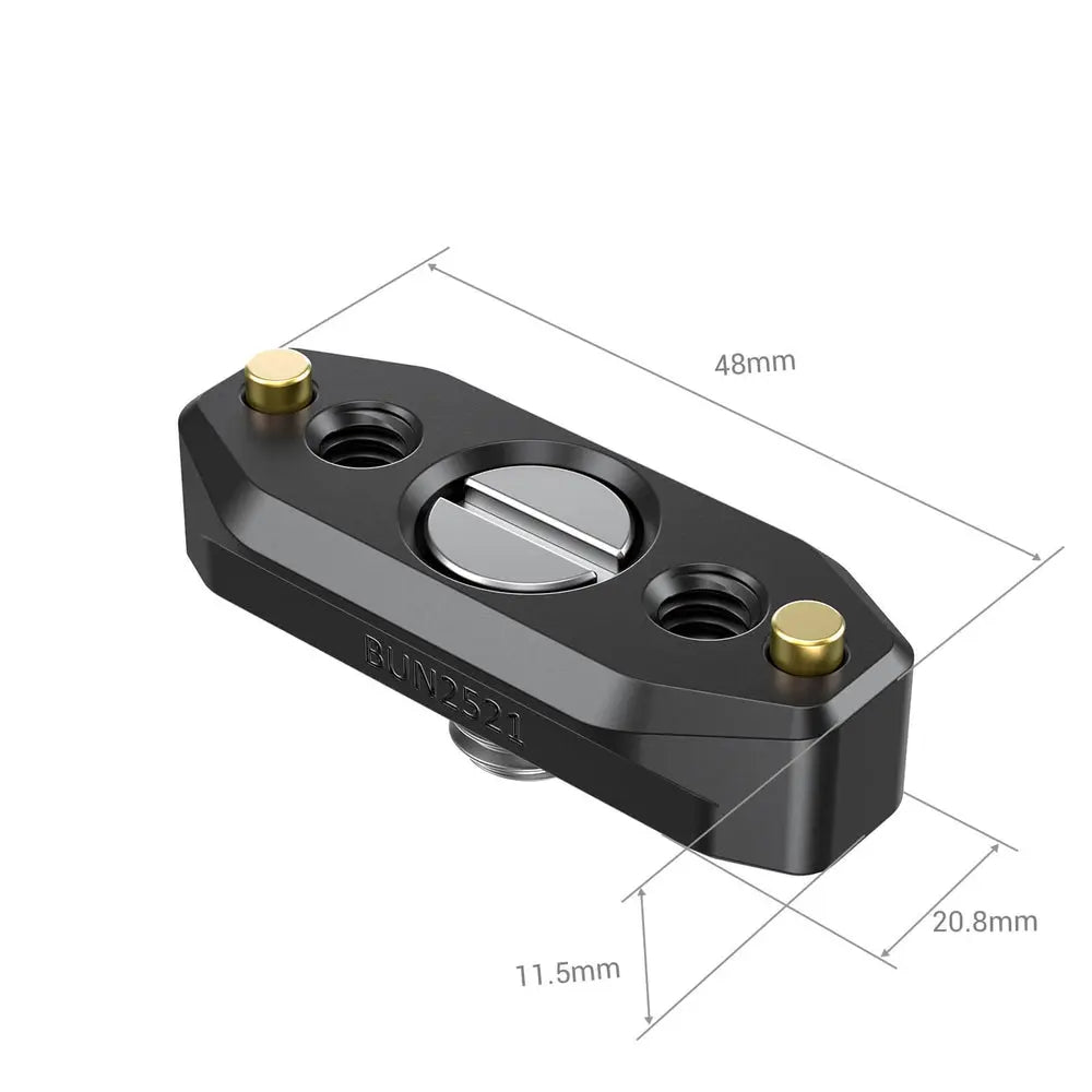 SmallRig BUN2521B 48mm NATO rail with ARRI locating screw, manufacturer alternative view