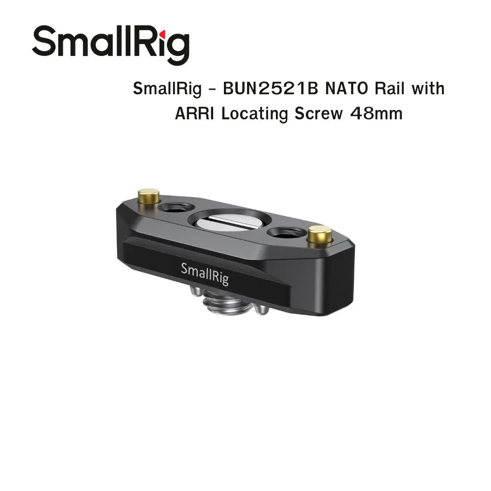 SmallRig BUN2521B 48mm NATO rail with ARRI locating screw